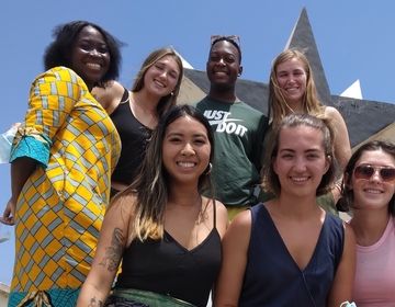 CIEE students in Ghana